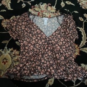 Tillys/ west of mel rose top